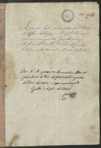 1838 Livro que hade servir para as Tutorias dos Orffaons do Distrito de Cazal de Cinza