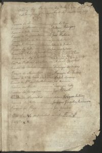 «Nome dos terceiros das tulhas e sorte dos foros, do Cabido da Sé da Guarda» (1831–1835)